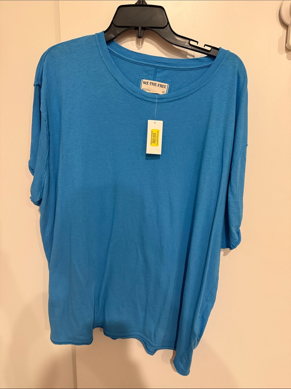 We The Free Nina Short Sleeve Tee - Bright Blue